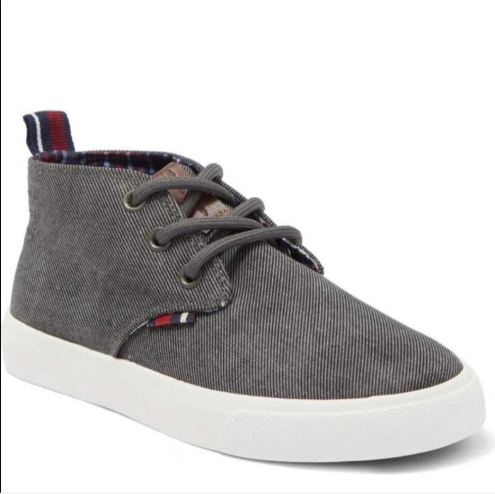 Ben Sherman Big Boy Bradford Chukka Sneaker Charcoal/gray Shoes Little Boy
